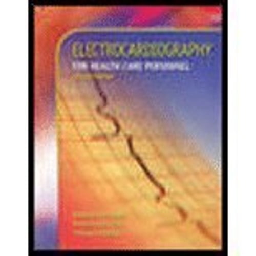 Pre-Owned Electrocardiography for Health Care Personnel [With CDROM] Paperback