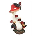 thumbnail image 5 of Design Toscano Mushroom Madness Garden Gnome Statue, 5 of 7