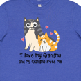 thumbnail image 4 of Inktastic I Love My Grandma Loves Me Cat Youth T-Shirt, 4 of 5