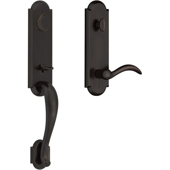 Baldwin Ee.Kodxarc.R.Rae Kodiak One Piece Single Cylinder Keyed Entry Handleset - Bronze