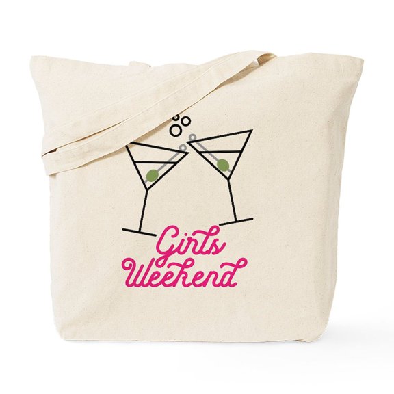 CafePress - Girls Weekend Tote Bag - Unisex Canvas Tote Bag, Beige, 1-Piece