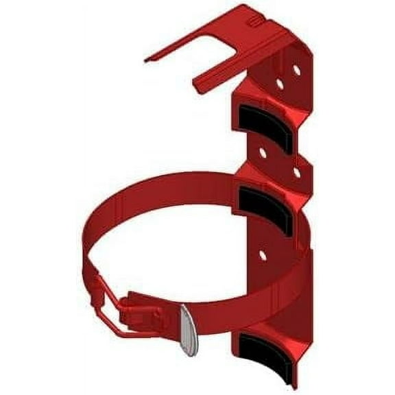 Amerex 818 Steel Fire Extinguisher Bracket (Red) 6 Pack Case (6 units)