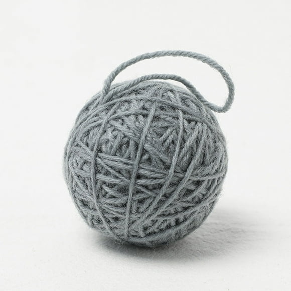 Handmade Yarn Ball Hand Knitted Yarn Blanket Crochet Yarn Knitting Supplies Holiday Decoration Christmas Gift Ornament