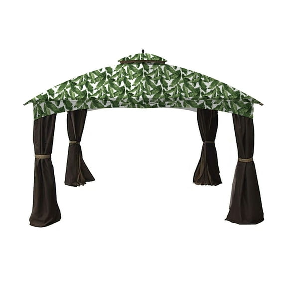 Garden Winds Replacement Canopy Top Cover for the Allen Roth 10x12 Gazebo -Standard 350 - Palm