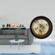 thumbnail image 2 of Escultura de pared Boho Flores de de pared Decoración Escultura Marco de fotos redondo Diseño retro europeo Marco de fotos de resina Marco, 2 of 8