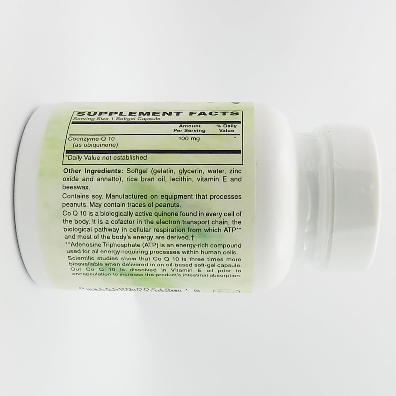 Holly Hill Health Foods, CoEnzyme Q10 100 MG, 30 Softgels