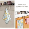 thumbnail image 7 of SKYSONIC 2 Pack Cotton Hand Towels 28.3 x 14.4 Inches Ultra Soft and Absorbent Towels for Face, Kitchen, Bath, Hotel, Gym, Leaves Branches, 7 of 7