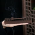 thumbnail image 1 of 15cm Incense Burner with Delicate Antique Design, Indoor Fragrance, Free Incense Box, Multi Functional Use, Exquisite Craftsmanship for Meditation, Yoga, Office, 1 of 7