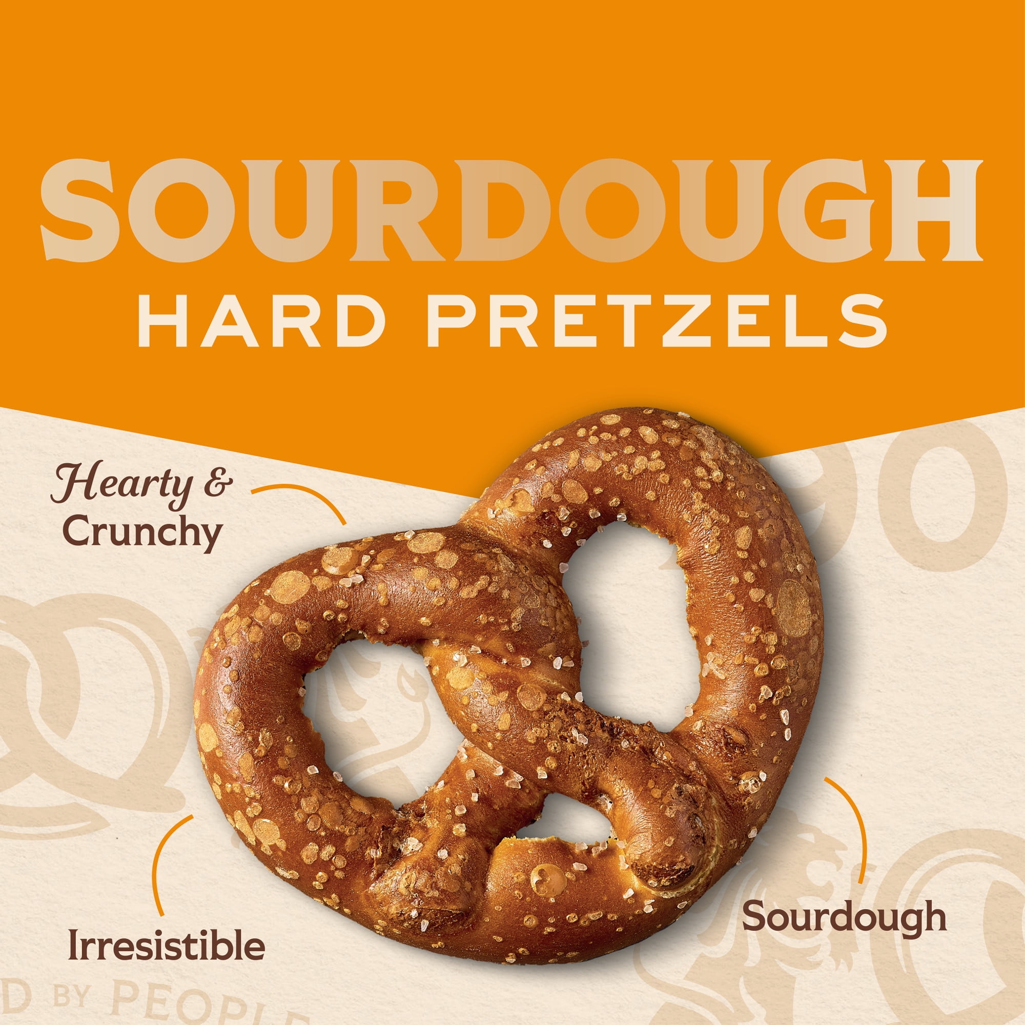 (3 pack) Snyder's of Hanover Sourdough Hard Pretzels, 16 oz Bag