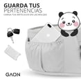 thumbnail image 3 of Mochila Porteo Ergonomico Baby Gaon Cangurera 4 En 1 Gris, 3 of 5