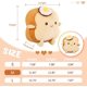 thumbnail image 3 of Almohada Rellena De Pan Tostado De Huevo Frito, Juguete De Peluche Relleno De Pan Gordito para Dormir, Gran Abrazo, Juguete De Peluche con Cojín De Sofá De Pan Tostado Suave Y Esponjoso para Niño, 3 of 5