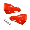 thumbnail image 2 of hengtong Generic Motorcycle Hands Guards Easy to Install Professional Fittings Universal Decoration Windshield Deflectors Orange, 2 of 8