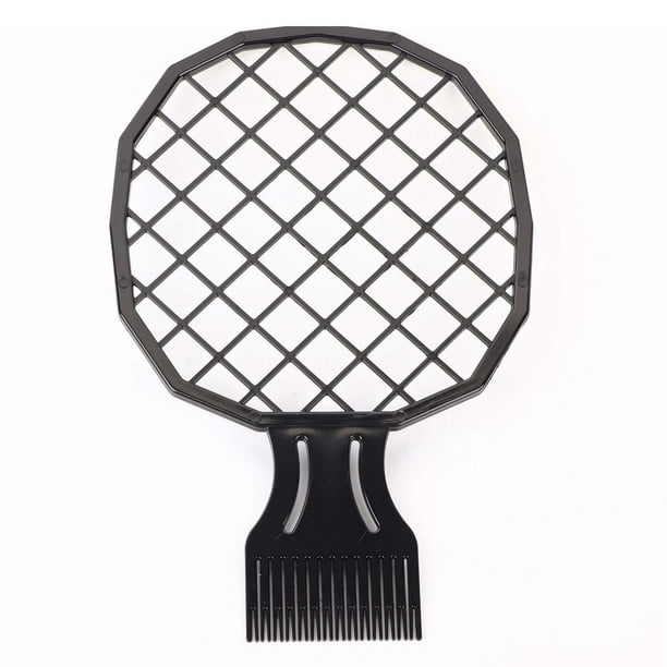Peine Afro, Hombres Afro Pelo Rizado Peine De Pelo Afro Rizado Herramienta De Peluquería Resistente Y Resistente
