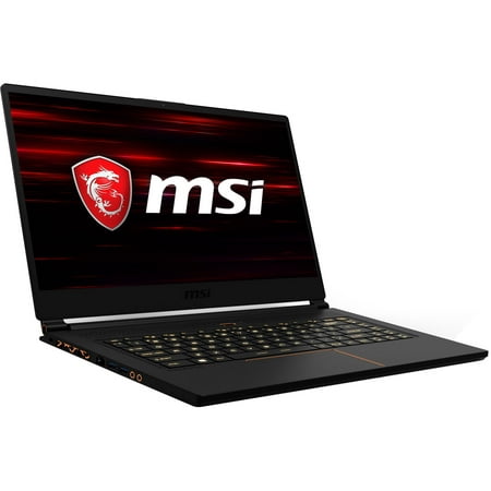 MSI GS65 Stealth Thin and Light Premium Gaming and Business Laptop (Intel 8th Gen i7-8750H, 16GB RAM, 256GB PCIe SSD, 15.6