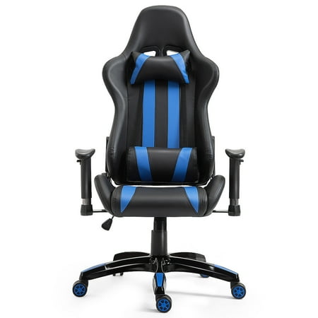 Costway Executive Racing Style High Back Reclining Chair ...