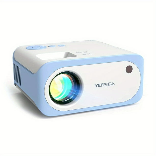 YERSIDA Projector P2 Portable Outdoor Video Mini Proyector Support 1080P WIFI Synchronous Mobile Phone LED Smart TV Cinema Home Camping Proyector Compatible With Android/iOS/Windows/TV Stick/HDMI/USB