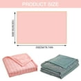 thumbnail image 3 of Summer Cooler Quilt for Hot Sleepers and Night Sweats Ice Blanket for Sleeping Cooler Comforter Double Cold Effect Blanket Cooler Fiber Ice Blanket for All Season Lightweight, 3 of 8