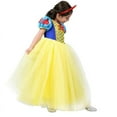 thumbnail image 2 of Girls Princess Snow White Dress Up Costumes Halloween Fancy Dress, 2 of 6
