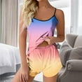 thumbnail image 2 of Levmjia Comfy Sets For Women Clothing Sleeveless Tank Tops Shorts Pajama Set Summer Casual Loungewear Soft Breathable Two Piece Outfit Comfortable Sleepwear Multi Color Options, 2 of 5