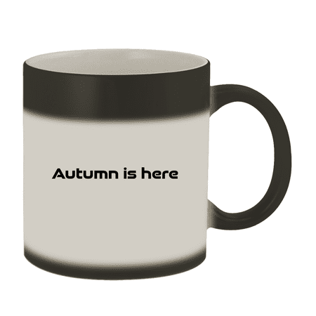 

Autumn Is Here - 11oz Magic Color Changing Mug Matte Black