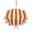 Orange, variant on Outdoor Table Cloth with Umbrella Hole and Zipper, Beige Striped Waterproof Rectangle Tablecloth 52"x70", Modern Farmhouse Beige White Stripes Washable Table Cover for Outside Party Patio Picnic