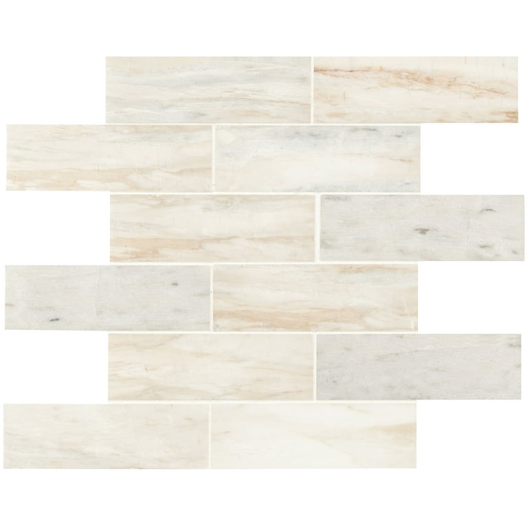 MSI Angora Subway 11.81 in x 11.81 in. x 10 mm Polished