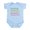Sky Blue, variant on CafePress - Amazing Daughter Infant Bodysuit - Baby Light Bodysuit, Size Newborn - 24 Months
