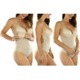 thumbnail image 4 of ToBeInStyle Women's Backless Bikini Brief Bodysuit Shaper - Beige - 36C, 4 of 7