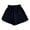 Black, variant on Shorts for Women 2026 Summer Plus Size Elastic Waist Drawstring Loose Fit Casual Shorts with Pockets Loungewear