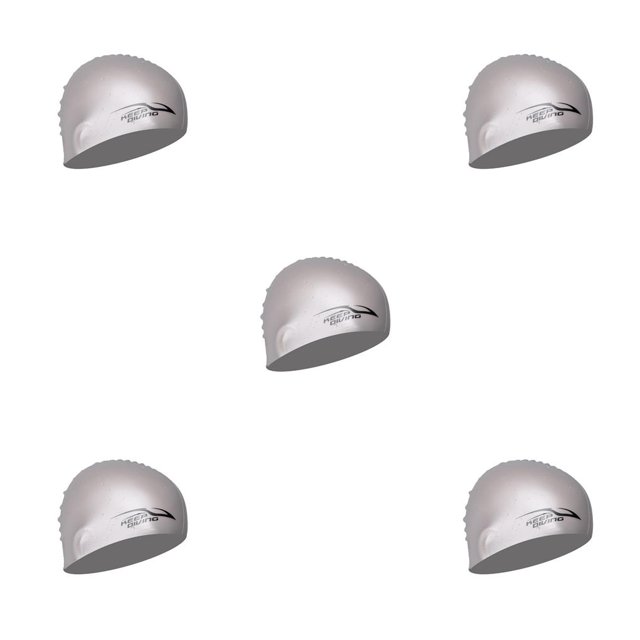 Greeniant Keep Diving Gorro de natación elástico para exteriores Gorros de interior Impermeable Tamaño libre Gorro de piscina Cubierta para la cabeza Type1 NO1 Greeniant CBP190861