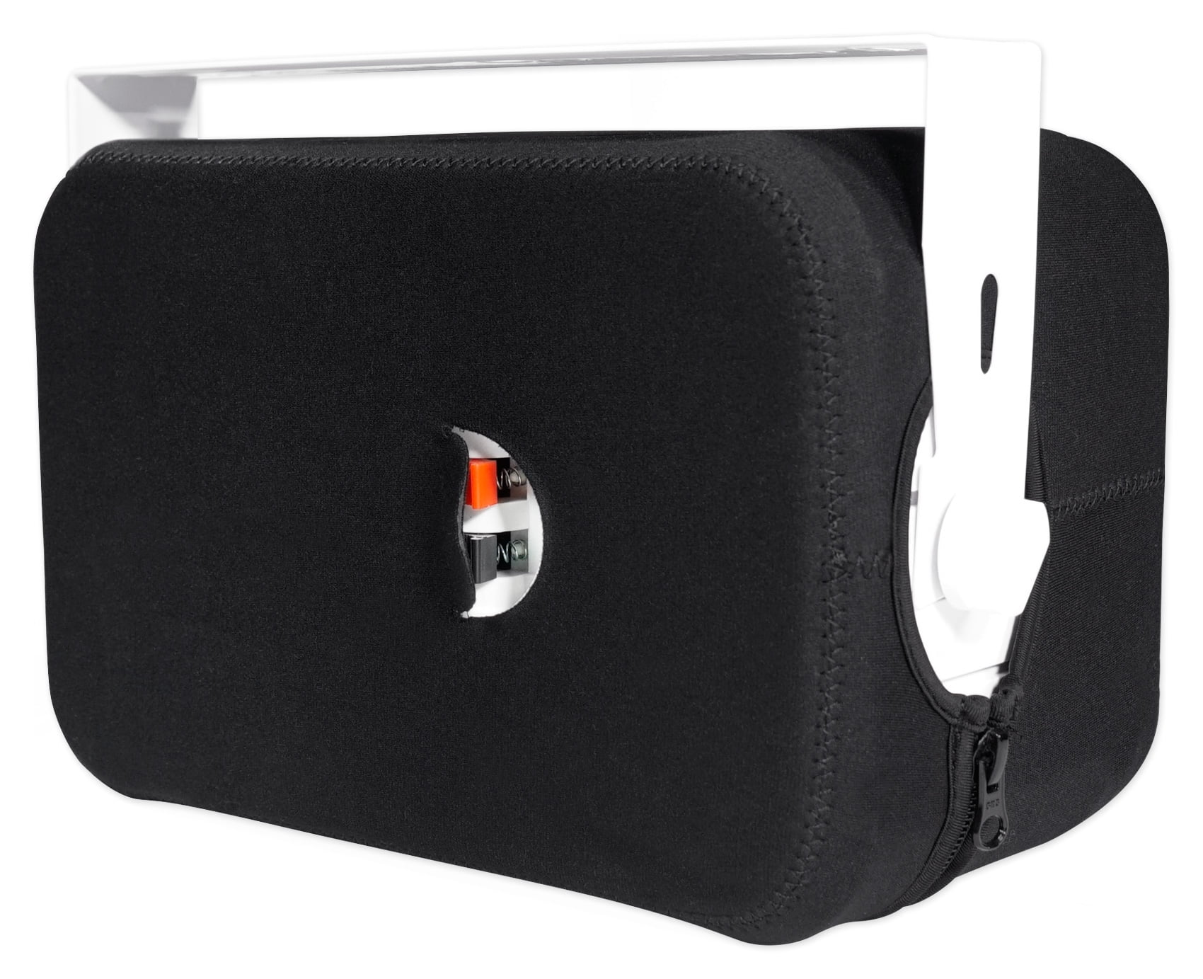(4) Rockville HP65S-8 6.5" Outdoor Patio Backyard Speakers w/Waterproof Covers