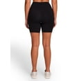 thumbnail image 3 of Reebok Women's Activewear High Rise Shorts Sizes XS–XXXL, 3 of 6