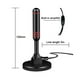 thumbnail image 5 of Antena HDTV Digital - Incluye Base Magnética y Cable Coaxial - Antena TV Antena TV Terrestre - Interior o Exterior Zhivalor 223331, 5 of 8