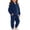 Dark Blue, variant on Zefriona Kids Warm Hooded Sweatshirt and Pocket Sweatsuit Set 9 Months-8 Years Black Size 15M