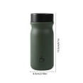 thumbnail image 3 of Stylish Stainless Steel Insulated Cup - Portable Coffee Travel Mug for Camping Car Office, Direct Drink Design Hot Cold Beverage, JKODE, 3 of 6
