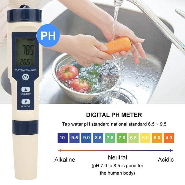 Analizador de del Agua, Probador de del Agua de Tipo Pluma Digital, Laboratorio