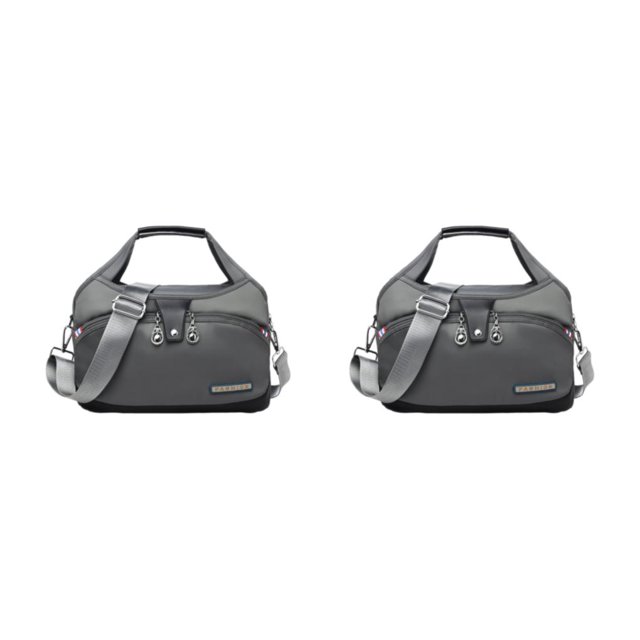 Destyer Carry All Essentials In Style With Hand Bag Sturdy And Durable Crossbody Bag LightGray 29*19*9*12 2Set