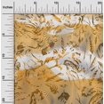 thumbnail image 1 of oneOone Cotton Flex Yellow Fabric Animal Skin Sewing Fabric By The Yard Printed Diy Clothing Sewing Supplies 40 Inch Wide-HWM, 1 of 4