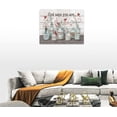thumbnail image 4 of Cardinal Wall Art Rustic Red Floral Vase Pictures Wall Decor Country God Says You Are Canvas Print Artwork Gifts Home Decorations For Bathroom Bedroom Framed 16"x12", 4 of 6
