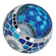 thumbnail image 1 of Portavelas De Té, Material De Vidrio Mosaico Lentejuelas Candelita Portavelas Estilo Europeo Tema Del Océano Azul Para La Decoración ANGGREK Otros, 1 of 8