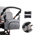 thumbnail image 4 of SPEKSEE Portable Single Shoulder Diaper Bag with Stroller Hooks - Multi-functional Maternity Travel Pack, 4 of 6