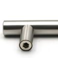 thumbnail image 3 of 2~14Inches Stainless Steel Silver T-Type Drawer Cabinet Wardrobe Door Pull Handl, 3 of 5
