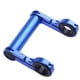 thumbnail image 1 of Sywqhk Soporte para luz de bicicleta de 10 cm Extensor de manillar de bicicleta Soporte para teléfono con lámpara (Azul) Sywqhk Alta Calidad, 1 of 7