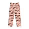 thumbnail image 6 of Goofa Dachshund Couple Printed Soft Pajama Pants for Men, Wide Leg Comfy Casual Lounge Yoga Pants-Medium, 6 of 9