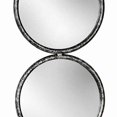 thumbnail image 3 of Benjara BM225569 48 Po. 4 Empilés Rond Miroir Décor Mural & 44; Argent Antique, 3 of 5
