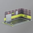 thumbnail image 4 of PVC Car Model Diorama Parking pcs 1/24 Display Parking Lot Toy DIY Background Easy Assemble for Model Car Display , G G, 4 of 6