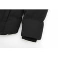 thumbnail image 2 of GGleaf Men's Puffer Coat Thickened Padded Winter Jacket Hooded Parka with Detachable Hood Black M, 2 of 7