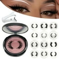 thumbnail image 2 of Magnetic False Eyelashes, Reusable Magnetic Eyelash Set, 2 of 9