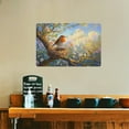 thumbnail image 5 of Rustic Robin Bird Aluminum Tin Sign – 5.5x8 Inch Metal Wall Art for Nature Enthusiasts, Birdwatchers, and Garden Lovers – Gift for Living Room, Porch, and Café Décor, 5 of 8