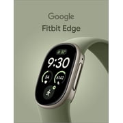Google Fitbit Edge - Health and Fitness Tracker - with AMOLED Screen - Compatible with Android and iOs - featuring personal coaching built with Gemini - Olive